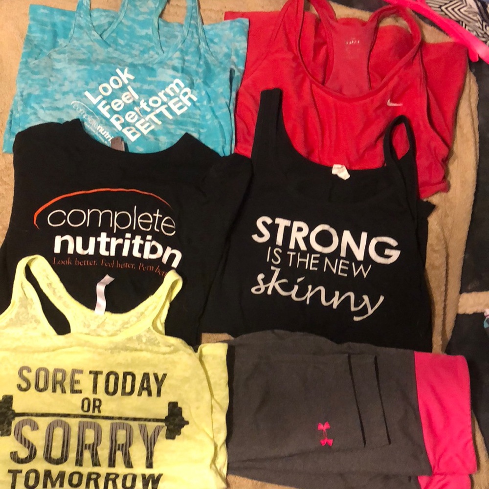 Small women’s workout lot